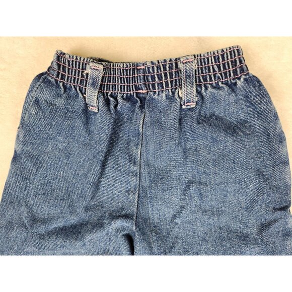 Vintage Disney Minnie Mouse Kids Size 3 Jeans Stretchy Waist Denim Mouse Gear - Picture 7 of 13